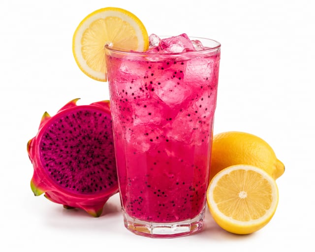 Dragon Fruit Lemonade.