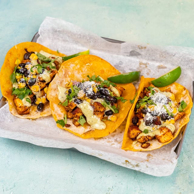 Southwest Chicken Tacos.