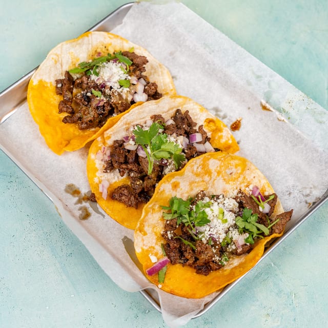 Carne Asada Tacos.