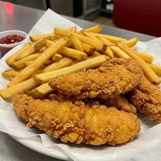 Kid's Chicken Tenders with French Fries