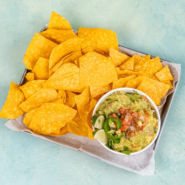 Guacamole and Chips.